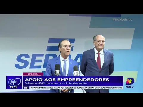 Apoio aos empreendedores: Sebrae e MDIC discutem nova linha de crédito