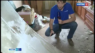 Обрушившийся потолок в доме на 3-ей Чередовой отремонтируют за счет средств омской мэрии