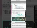 10 Second SQL Extract Date Parts