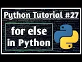 For Else in Python Python Tutorials for Absolute Beginners Jeevan Upreti