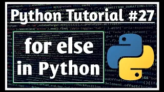 For Else in Python Python Tutorials for Absolute Beginners Jeevan Upreti