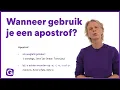Wanneer Gebruik je een Trema, Apestrof, Accenttekens of Cedille? | StudyGo