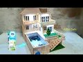 Download Lagu DIY Cara membuat miniatur rumah + kolam ikan dari stik es krim | Kerajinan dari stik es krim
