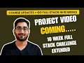 PROJECT UPDATE 100 Days Java Spring Boot Bootcamp Update 10 Week Full Stack Challenge