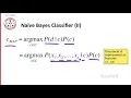Naive Bayes Lecture 2 The Naive Bayes Classifier