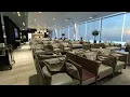The Aspire Lounge Amsterdam Schiphol Airport AMS April 2025