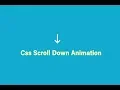 CSS SCROLL DOWN ANIMATION