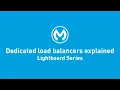 Dedicated Load Balancers Explained Lightboard Series