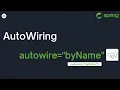 AutoWiring byName In Spring FrameWork Practical Code Examples Spring Tutorial