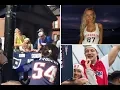 Rob Gronkowski plays with swimsuit model girlfriend Camille Kostek s boobs on Patriots