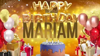MARIAM Happy Birthday Mariam Mariam  MARIAM Happy Birthday Mariam Mariam