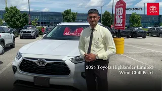 The 2024 Toyota Highlander at Jackson s Toyota
