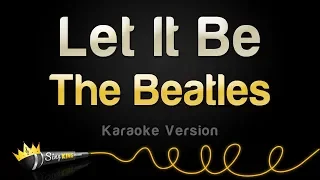 the beatles let it be karaoke version 