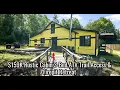 159K Rustic Cabin 3 Bed Bungalow with ATV Trail Access Firepit Retreat