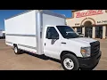 2018 FORD E-350 former PENSKE box truck for sale