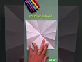 How to Fold paper For Snowflake