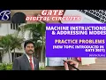 - GATE MACHINE INSTRUCTIONS AND ADDRESSING MODES PRACTICE PROBLEMS DIGITAL CIRCUITS