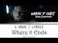 Bailey Zimmerman | Where It Ends (Live) [1 Hour Loop] With Lyrics