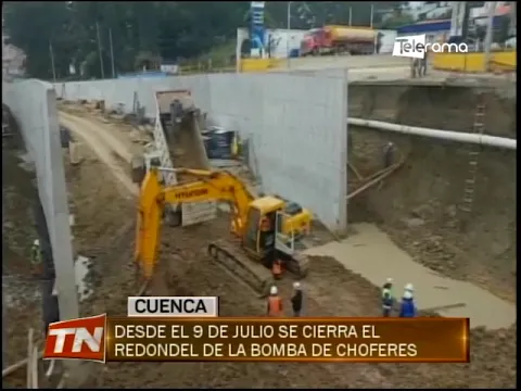 Desde el 9 de Julio se cierra el redondel de la bomba de choferes