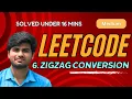 ZigZag Conversion Leetcode 6 Tamil Python KarthiStucksAtCode