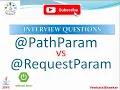 Difference between Path Param vs Request Param Spring Boot Interview Questions JavaExpress