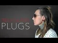 Red Glass Plugs 8G - 1 UrbanBodyJewelry com