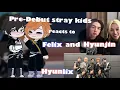 Download Lagu Pre-Debut Stray Kids reacts to the future []Felix \u0026 Hyunjin [|Hyunlix [l part 2 [|Watch in 0.55x
