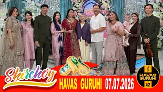 "Shir choy" ko'rsatuvida HAVAS GURUHI mehmon / Milliy TV / Toshkent - 07.07.2026.
