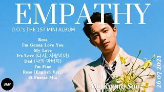 Full Album Empathy D O S The 1st Mini Album Do Kyung Soo D O 디오 Of EXO 엑소 