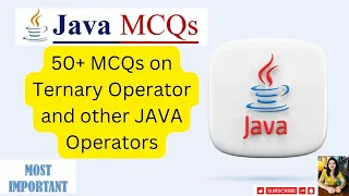 Top 60 MCQs on Operators in Java Ternary Operator MCQs Java Preparation