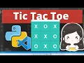 Tic Tac Toe game Tkinter Python using Visual Studio Code with source code