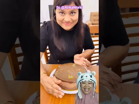 pintar⁉️cara potong bolu dengan aman🎂🤫 ArikaWorld