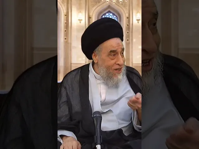 ⁣موعظة جميلة :من يموت هو  من حان أجله و ليس بالضرورة أن تكون به علة! #السيد_صباح_شبر