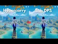 C0 Yelan Hypercarry vs C0 Yelan Sub DPS Best Team for F2P Yelan Genshin Impact