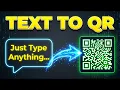 How to Convert Text to QR Code Free Custom Design