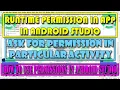 How to Use Permissions in in Studio Use in Activity