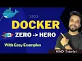 Docker Course For Beginners 2025 Basic to Advance Tutorial HINDI MPrashant