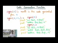Compiler Design Module 53 Code Generation