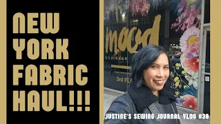 Tour of Mood Designer Fabrics Store in New York Fabric Haul