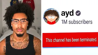Youtube TERMINATED My Channel...