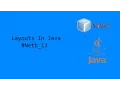 Layout In Java
