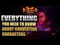EVERYTHING you need to know BEFORE you convert your characters Diablo 2 Resurrected RoTW