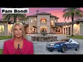 The Lifestyle of Pam Bondi 2025 House Tour Hobbies Cars Net Worth and Her Family