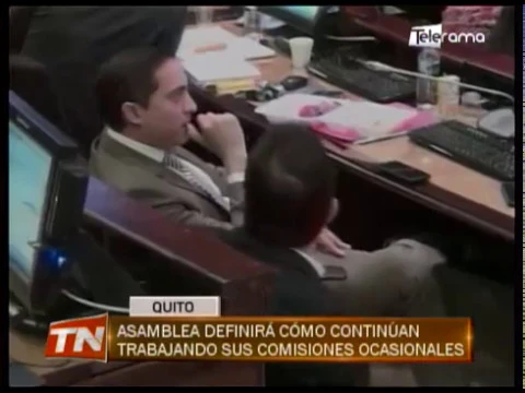 Asamblea definirá cómo continúan trabajando sus comisiones ocasionales