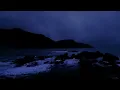 Heavy Ocean Sounds At Midnight (No Ads) | Best Ocean White Noise for Sleeping All Night