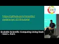 PyCon DE 2018 Scalable Scientific Computing Using Dask Workshop - Uwe L Korn