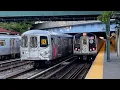 NYC Subway N Trains 86th Street w NIS moves BMT Sea Beach Line