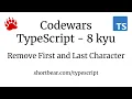 Codewars - Typescript
