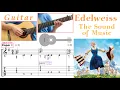 Edelweiss The Sound of Music Guitar Notation TAB