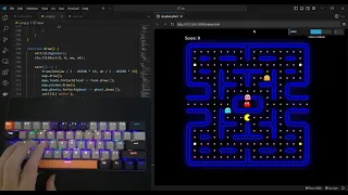 ASMR Programming - Coding Pacman